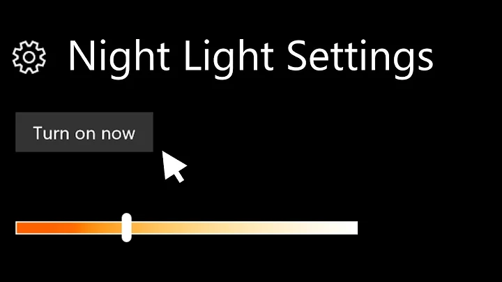 How to Enable Night Light on Windows 10│Creators Update