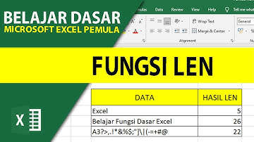 Belajar Excel Pemula: Cara Menghitung Jumlah Karakter dengan Rumus LEN Excel