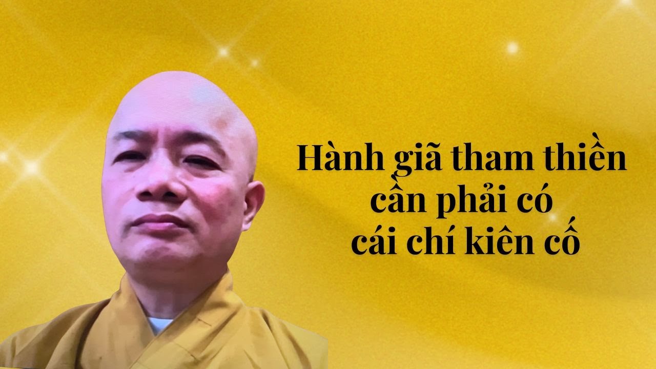 Практика медитации требует непоколебимой решимости. Беседа о Дхарме преподобного Минь Нгока, утро...