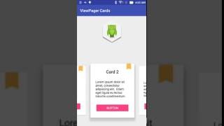 ViewPager cards in Android