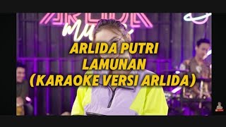 (KARAOKE) LAMUNAN - KARAOKE NADA VERSI ARLIDA PUTRI