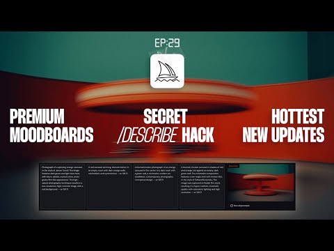 Midjourney: New Describe Feature, Mood Boards & The Future