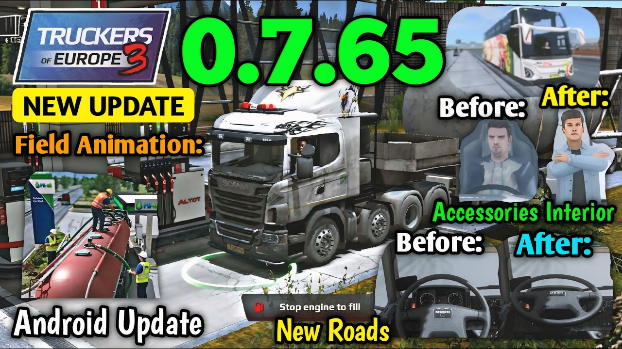 Предварительная версия обновления 0.76.5: новые дороги, физика и новые возможности (Truckers of E...