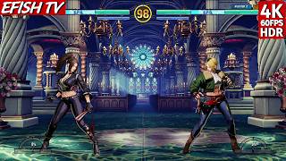 Mai Shiranui vs Blue Mary (Max Difficulty) - Fatal Fury: CotW