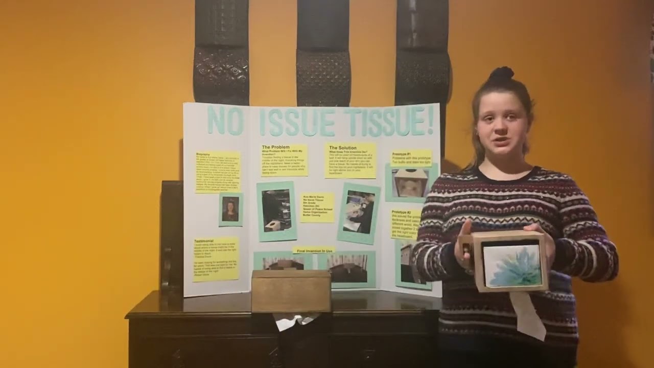 Ann Marie Davis- Invention Convention “ No Issue Tissues”