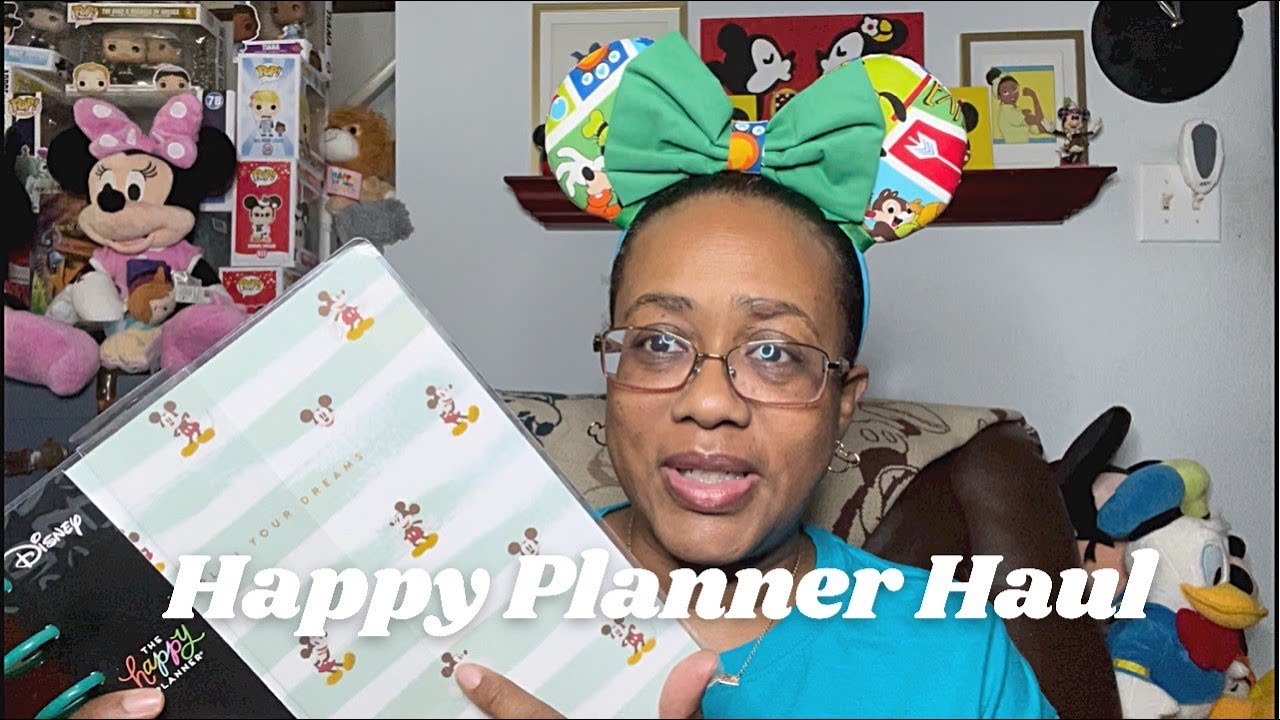 Disney Happy Planner Haul