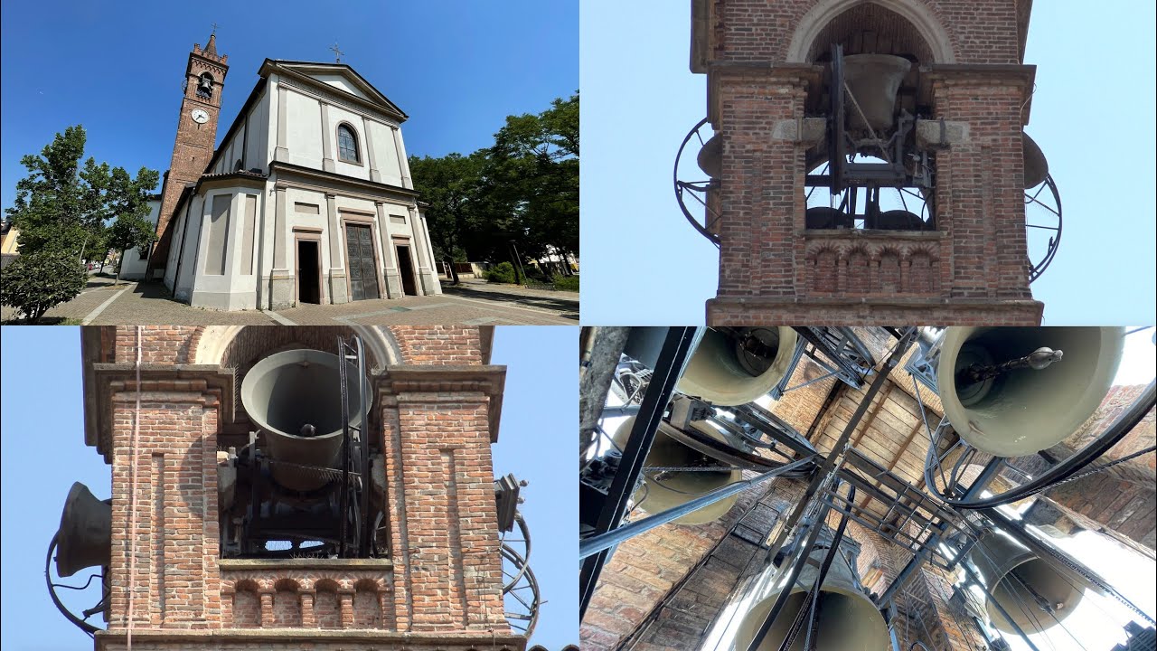 CAMPANE DI BRESSO (MI) CHIESA DEI SANTI NAZARO E CELSO, FESTA PATRONALE!