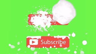FREE ANIMATED CHRISTMAS / WINTER SUBSCRIBE BUTTON GREENSCREENS IN 4K