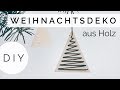 Minimalistische Weihnachtsdeko basteln | DIY