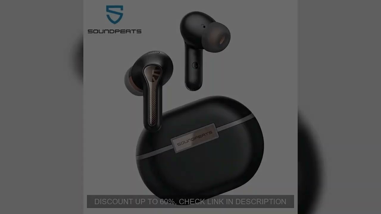 SoundPEATS Capsule 3 Pro Bluetooth 5.3 Earphone TWS True Wireless Earbuds 43dB Hybrid ANC Hi-Res Cer