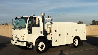 1996 Ford CF8000 West-Mark 1000 Gal Fuel Utility Truck For Sale