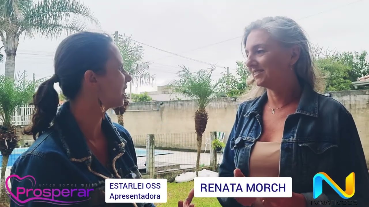 PROSPERAR recebe Renata Morch falando sobre  violência contra mulher