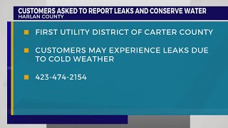First Utility District of Carter County asking customers to conserve water, report leaks