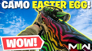Modern Warfare 2 - Signal .50 Camo EASTER EGG! Call Of Duty GHOST Spectrum Camo Returns!