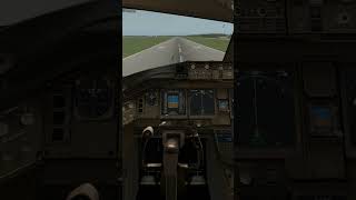 Smooth Landing from the Cockpit! ✨✈️ #aviation #airplane #simulator #shortvideo #shorts