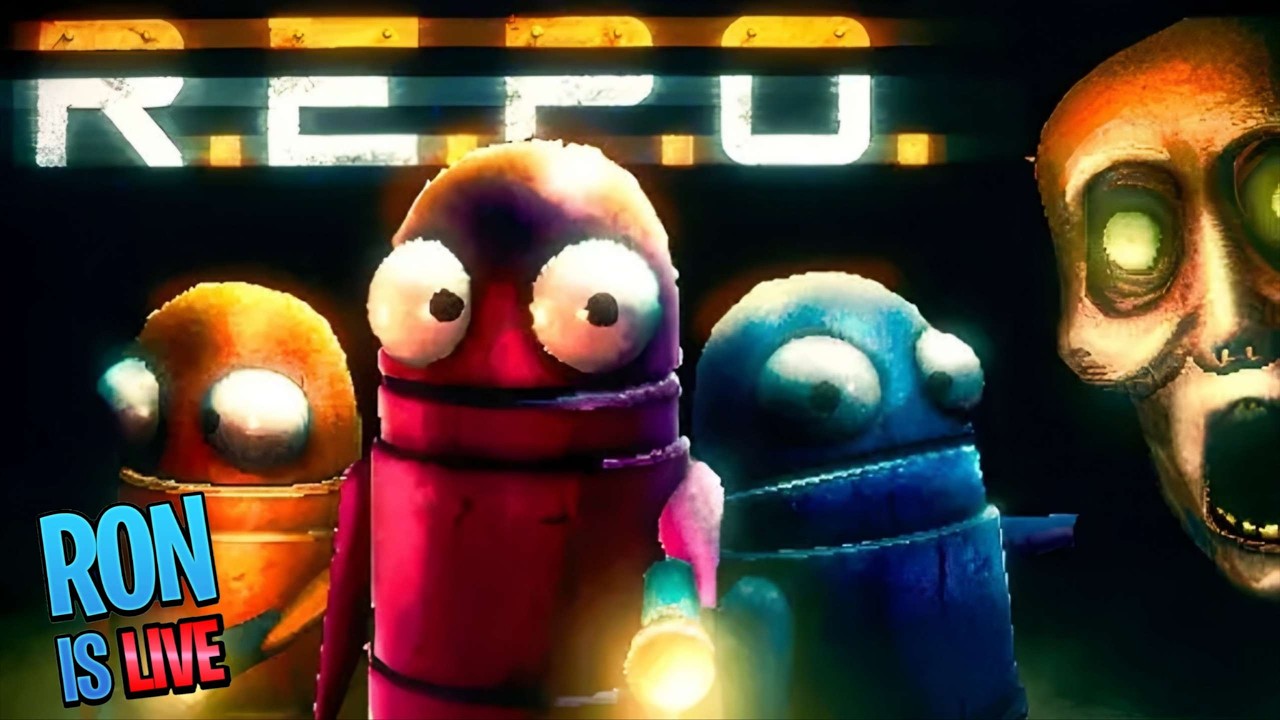 R.E.P.O. || Let's Survive Monsters & Rob Them