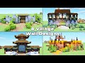 8 Village Wall Designs for Minecraft 1.15 Survival