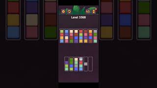 Complete Block King Sort Puzzle Level 3366 to Level 3368