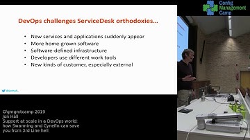 CfgMgmtCamp 19: Jon Hall: Support At Scale in a DevOps World
