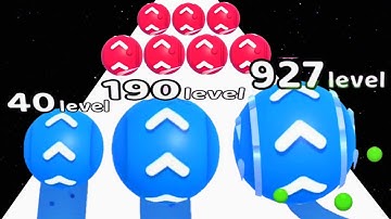 Level Up Balls vs Roll Crowd - ASMR Gameplay (New Update, Mobile Games)