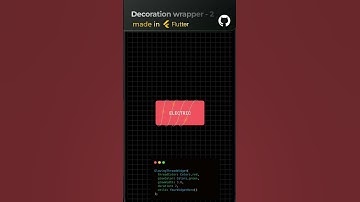 Easy decorations for any flutter widget.