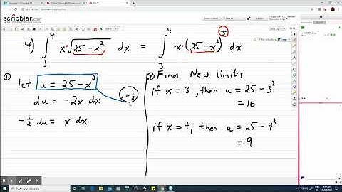 Calculus 30: Sec. 6.4 Definite Integration Part 2