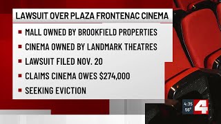 Plaza Frontenac seeks to evict owner of theater inside mall