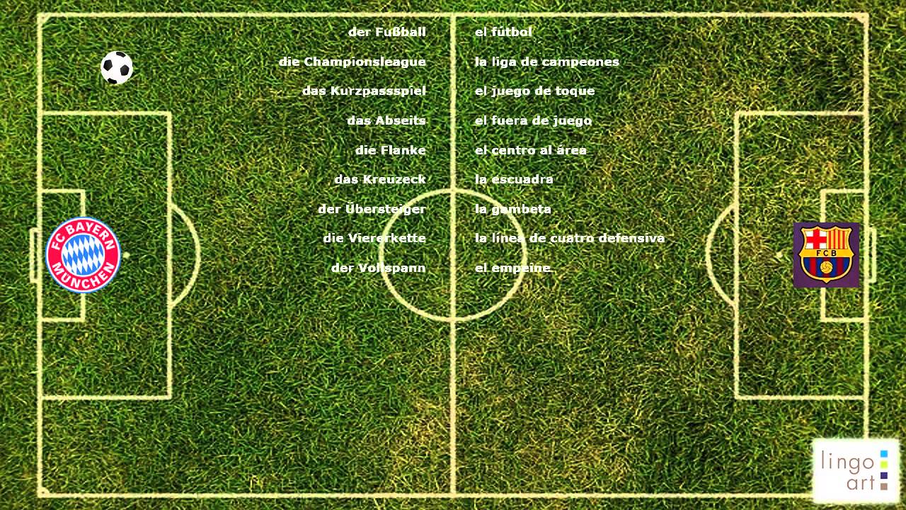 Fußball Vokabel Video Deutsch Spanisch / Vídeo de vocabulario de