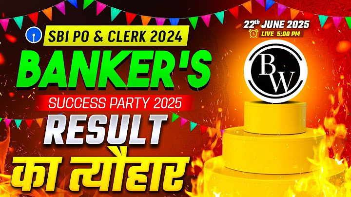 Banker's Success Party 🌟🥳 Results का त्यौंहार | SBI PO & CLERK 2024 | Banking Wallah