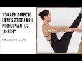 Yoga en casa en directo | Clase para Principiantes (27/04/20)