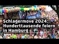 Schlagermove 2024 hunderttausende bunte und schrille schlagerfans feiern in hamburg