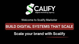 Welcome to Scalify Marketer | Scale Your Brand & Dominate Your Market! 🚀