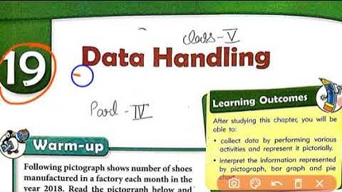 Class 5 Math cbse | Chapter 19 Data Handling Part 4 | S Chand book solution