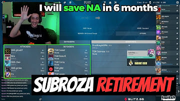 Subroza ACCIDENTALLY Joined NEW TSM SCRIMS and explains his Situation