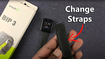 How To Change the Straps of Your Amazfit Bip 3
