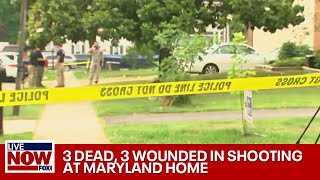 Maryland murders: 3 killed, 3 wounded by gunfire in Annapolis | LiveNOW from FOX