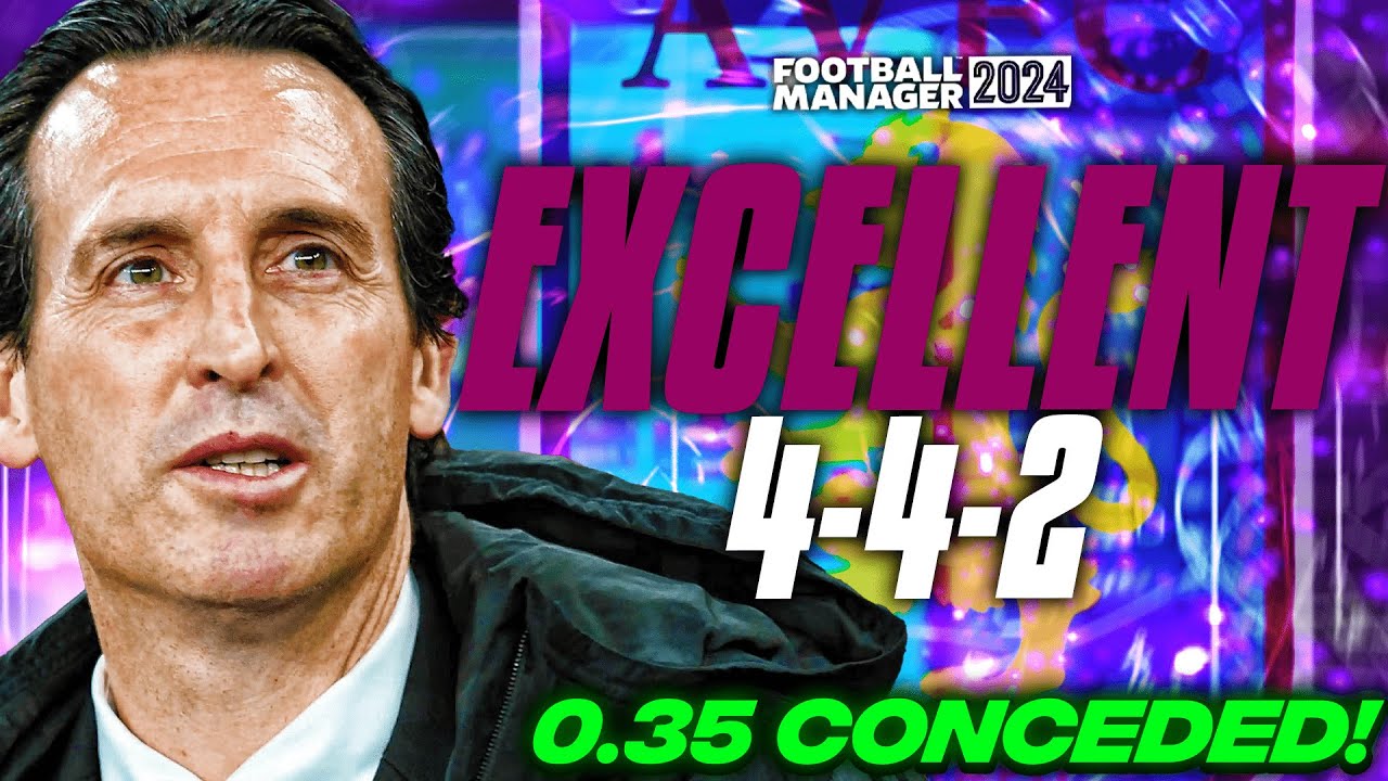the-best-4-4-2-fm24-tactics-0-35-conceded-best-fm24-tactics-youtube