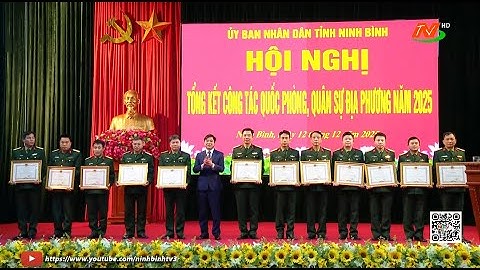 Tổng kết công tác quốc phòng, quân sự địa phương năm 2025