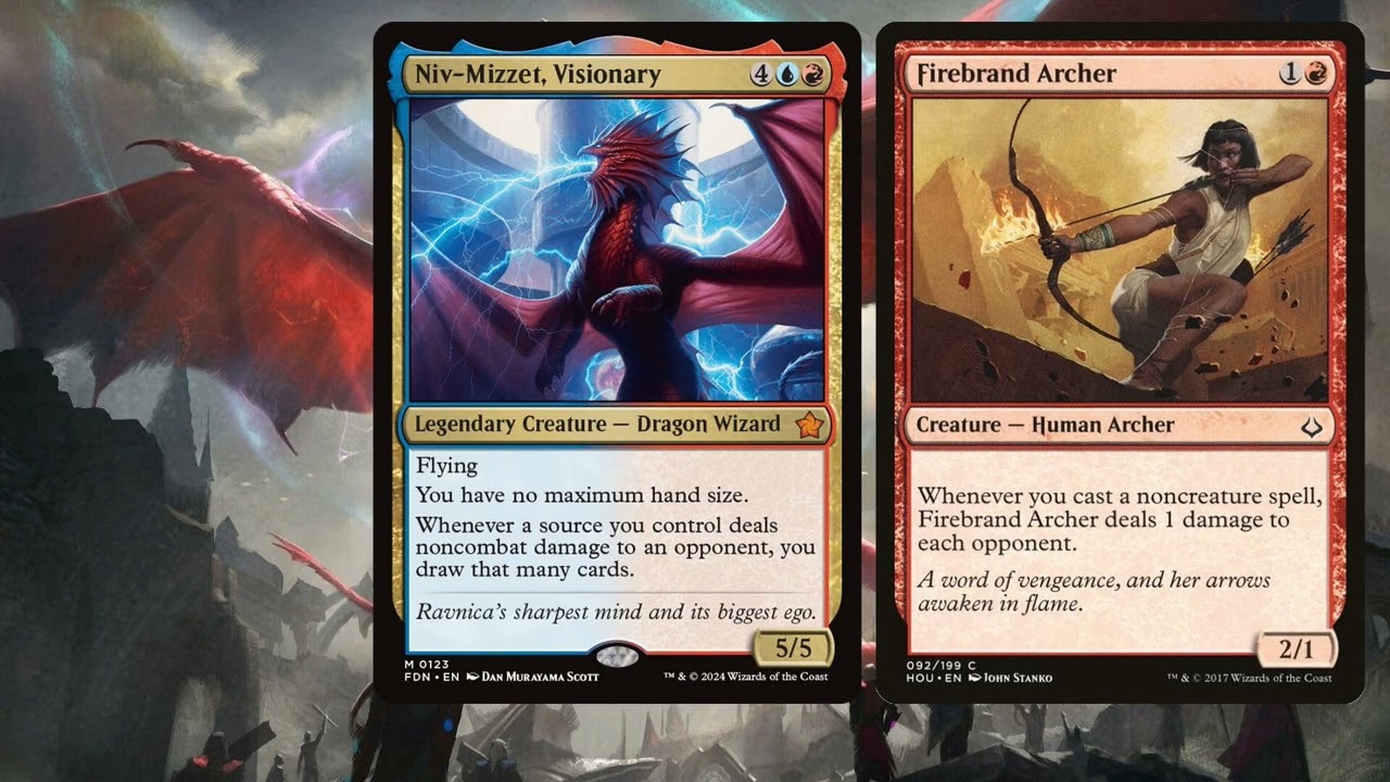 mtg niv mizzet visionary commander deck Niv-Mizzet Commander Deck - Izzet Spells - Blue Red Storm - EDH - 100 Card  - Custom Magic The Gathering Deck