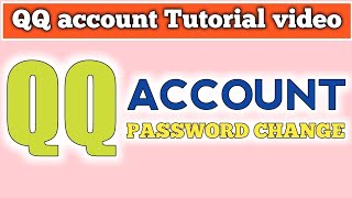 Qq Password Reset  Qq Account For Pubg  Qq Account For Chinese Call Of Duty