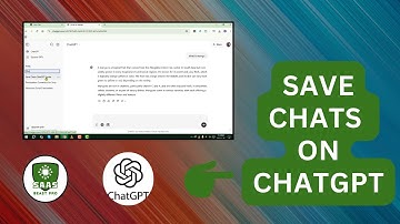 How To Save Chats On ChatGPT - Full Guide (2025)