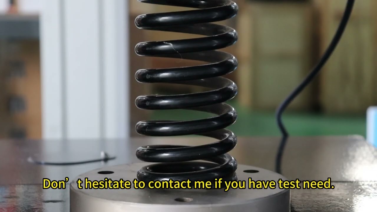 spring testing machine