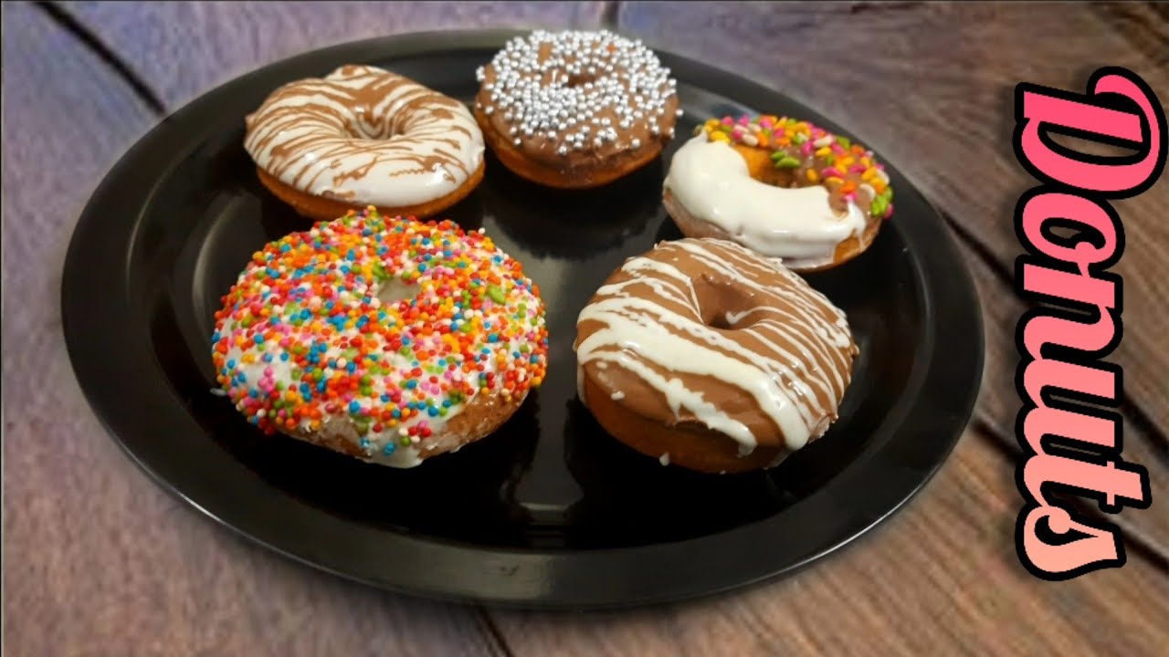 No Bake, No Eggs, Homemade Donuts Delicious, Easy & Chocolatey Donuts