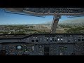 Landing in Mehrabad International Airport (Rwy 29L), Airbus A300 Iran Air