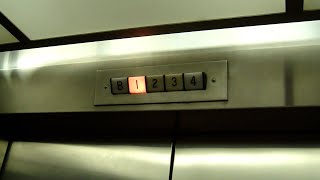 Throwback! Vintage Dover Traction Elevator at 302 N Second in Roanoke, VA