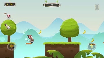 Speedy Apes Jungle - Buildbox Template