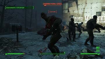 Testing out 5 pieces of Chameleon Armor (Fallout 4)