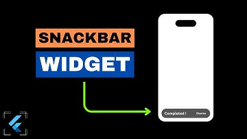 How to display a SnackBar in Flutter | Flutter SnackBar Widget