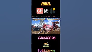 Paul combo Tekken8 I Paul Wall Carry Combo Tekken8#Paul#Combo#Tekken8