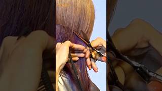 Wow Curve scissors can be used like this haircut hairtutorial vernscissors hairstyle shorts